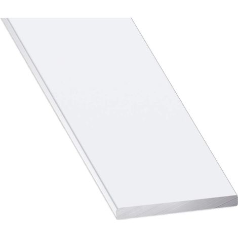 CQFD Piatto in alluminio laccato bianco, 30 x 2-1 m (1/2)