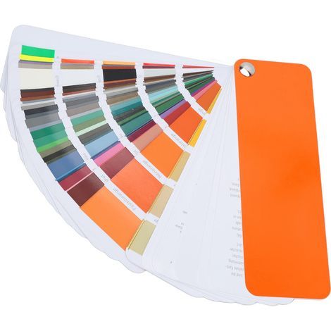 Nuancier professionnel pour peintures céramiques - Guide d'arrangement des couleurs - Livret d'essais et combinaisons chromatiques (1/5)