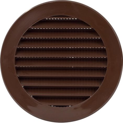 Griglia di ventilazione Braun vr100b diametro 100 mm plastica