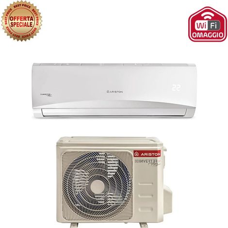 Climatizzatore Ariston Inverter PRIOS Bianco 9000 Btu 2930 W