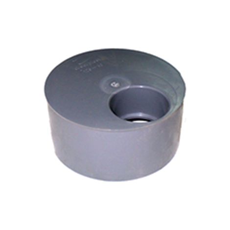Tappo maschio ridotto in PVC 110-75 semplice