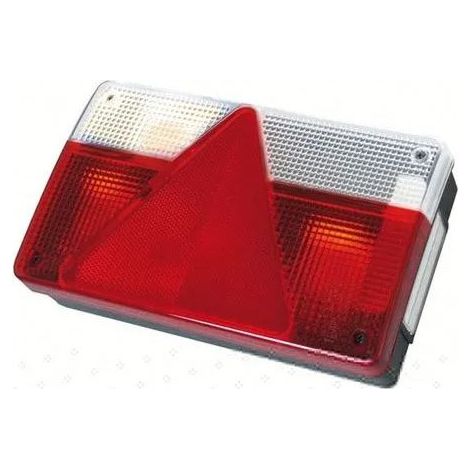 Maxter – Feu gauche AJBA FP 84 12V – Dimensions 520 x 120 mm – 7 fonctions d'éclairage – Résistant aux intempéries en PMMA
