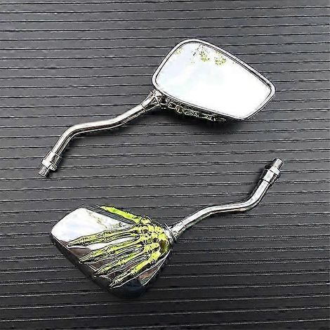 par de espejos retrovisores con forma de calavera para motocicleta Suzuki Boulevard M109R M50 M90 M95 C109R C50 C90 Marauder VZ 800 1600 (1/5)