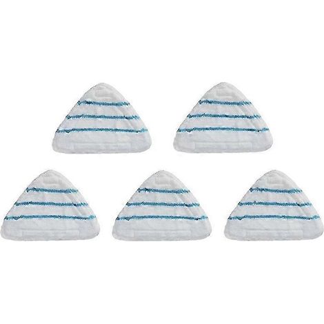 Lot de 5 lingettes pour nettoyeur vapeur AURA, compatibles avec les balais vapeur en microfibre de qualité de la série H20 (1/5)