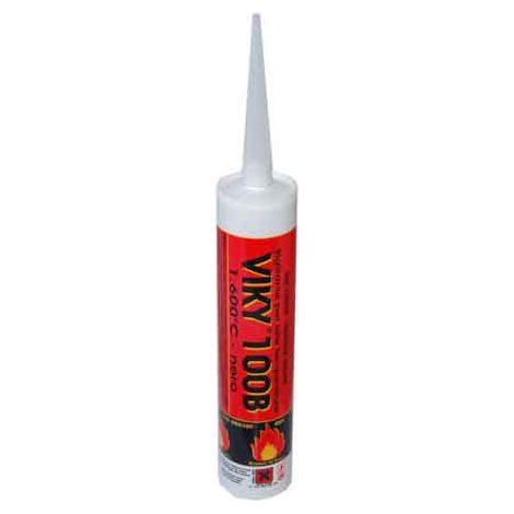 SILICONE HAUTE TEMPÉRATURE VIKY 500 g - Noir