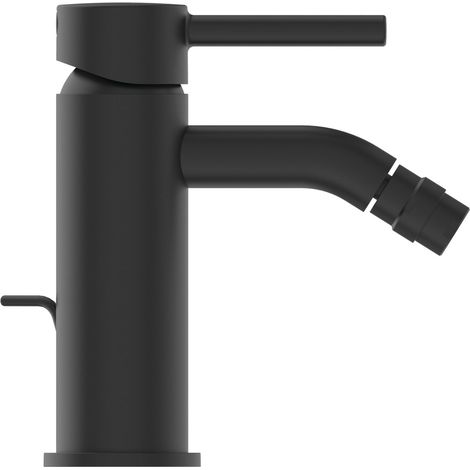 Ideal Standard CeraLine - Mitigeur de bidet avec vidage, noir BC197XG