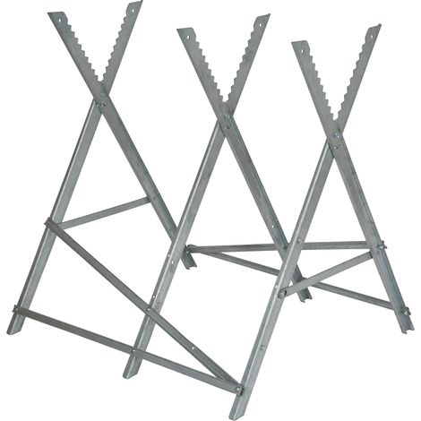 Einhell Chevalet de sciage galvanisé pour tronçonneuse (Capacité de charge max: 200 kg) (1/5)