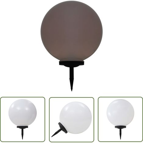 The Living Store Outdoor Solarleuchte LED Kugelförmig 50 cm RGB - Outdoor Beleuchtung - Solarleuchte - Kugelform - Gartenbeleuchtung - Terrasse Beleuchtung (1/5)