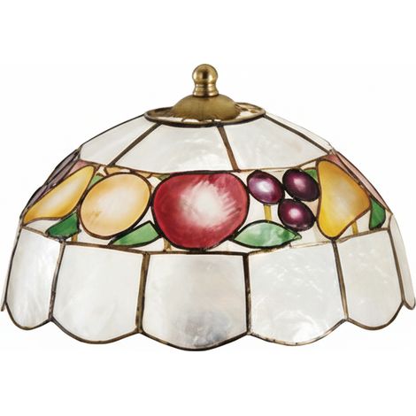 Paralume Madreperla Decorato Multicolor D. 22Cm (1/2)