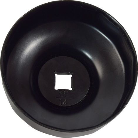 Cloche filtre à huile - 76 mm - 14 Pans