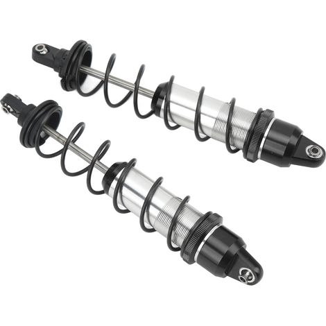 Lot de 2 amortisseurs avant et arrière pour voiture RC ARRMA 1/5 (noir) - Amélioration de la stabilité - 190 mm (1/5)