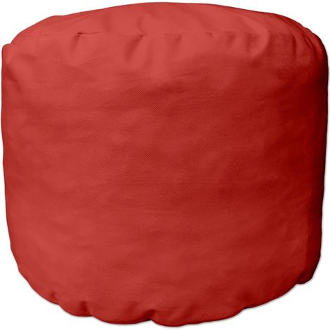 Sitzpouf SPIRIT GARDEN, Ø 45 x 30 cm, rot, TODAY - Today