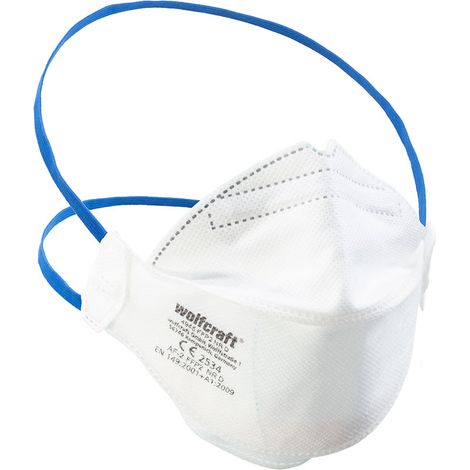 Pack 2 Masques De Protection Respiratoire Ffp2 Nr D 4945000 Wolfcraft (1/2)