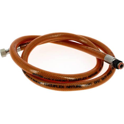 Gurtner – Flexible inox pour gaz butane/propane – Tuyau flexible 2m – Norme NF D 36-125 – Écrou 20/150 – Sortie G 1/2" (1/2)