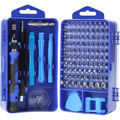 117-in-1-Mini-Feinmechanik-Werkzeugsatz Feinmechaniker-Schraubendreher-Satz Torx-Bit Präzisions-Schraubendreher-Satz für iPhone Tablet (1/5)
