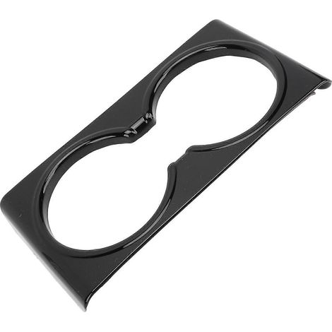 Cache pour porte-gobelet sur l'accoudoir central arrière, bande de garniture résistante à l'usure pour le cadre du porte-gobelet (Highlan)