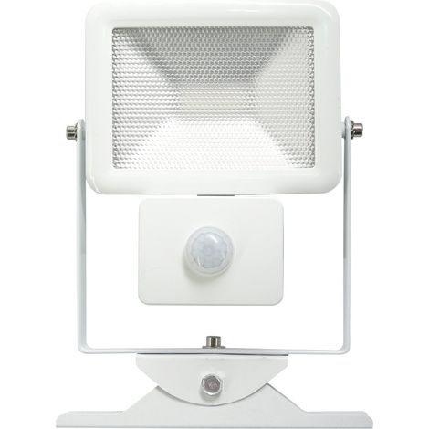 Projecteur LED détecteur de mouvement 10W Éclairage Extérieur Projecteur Imperméable IP44 Spot de Haute Luminosité (lumière naturelle 800LM) éclairage extérieur idéal pour jardin, cour, couloir, etc (1/3)