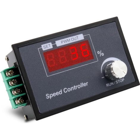 1 Variateur De Vitesse PWM, Moteur DC 6-60V, Fréquence 1-100KHZ, Affichage LED, Contrôle 0-100% (1/5)