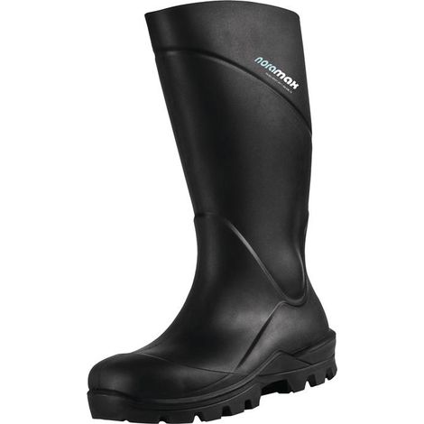 Bottes de sécurité Mega-Max II Taille 43 noir/noir PU S5 CI HI SRC EN20345 (1/2)