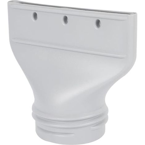 1 Adaptateur fenêtre, tuyau plat flexible, diamètre 130 mm 150 mm, connexion évacuation, climatiseur portable (1/5)