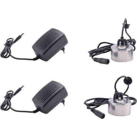 Umidificatore a ultrasuoni da 24 V con ugello nebulizzatore da 45 mm – Capacità 160 ml – Livello di rumorosità 36 dB – Per ambienti fino a 10 m² (1/5)