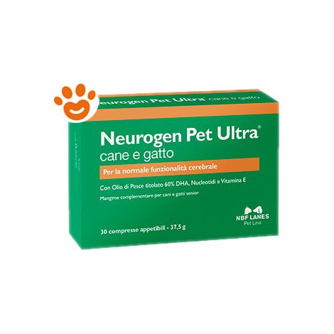 NBF Lanes Dog e Cat Neurogen Pet Ultra  - NBF Lanes Dog e Cat Neurogen Pet Ultra - Confezione da 30 Compresse