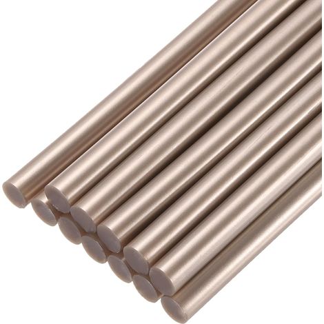 Bâtons De Colle Chaude Pour Pistolet À Colle 11mm x 200mm jaune vert Or 12pcs (1/5)