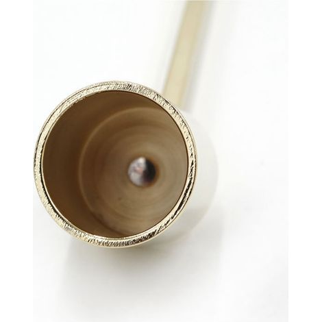 Kerzenlöscher aus Edelstahl, Dochtschneider und altmodischer Flammenlöscher mit langem Griff (1/5)