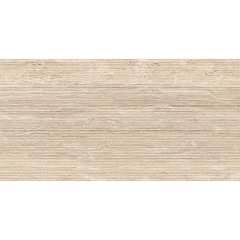 Mexen Neo Travertino Liner Natural gres smaltato rett. G1, piastrella da pavimento e parete 120 x 60 cm, opaco - TL302-120-060- (1/5)