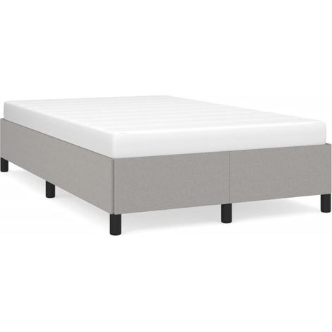 Maison Exclusive - Giroletto senza Materasso Grigio Chiaro 120x200 cm Tessuto