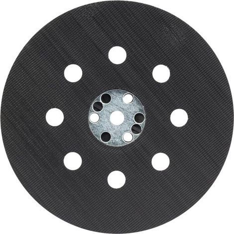 pair Accessories Plateau de Ponçage Mi-Dur (pour Peinture, Mastic, 8 Trous, diamètre 125 mm, Accessoires Ponceuses Excentriques) [Classe énergétique A+] (1/5)