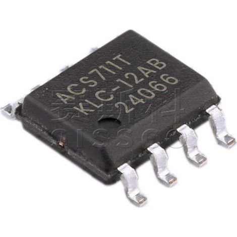 ACS711KLCTR-12AB-T Electronic component chip IC, 5 units of electronic component chips, 5 units shipped.