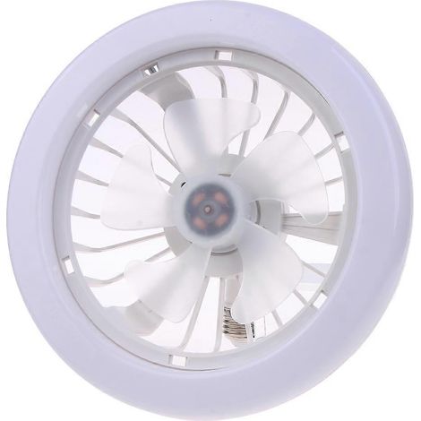 Moderner LED-Deckenventilator mit Beleuchtung, dimmbar, 30 W, 1 Geschwindigkeitsstufe
