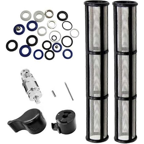 Kit de remplacement pour pulvérisateur sans air 6957953900, kit de réparation de pompe à eau 248212, vanne de pulvérisateur 257352, filtre de collecteur 244067 (1/5)