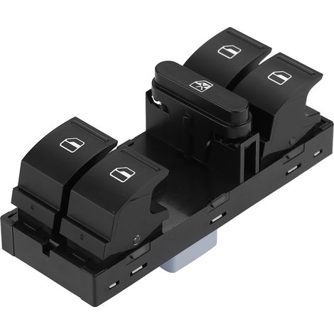 Eosnow Interrupteur de fenêtre principal électrique, pour Skoda Fabia Octavia SuperB 1Z0 959 858B (1/5)