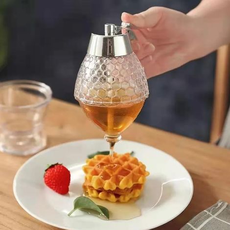Distributeur de sirop, distributeur de sirop de miel, pot distributeur de miel, distributeur de miel exclusif transfrontalier (1/5)