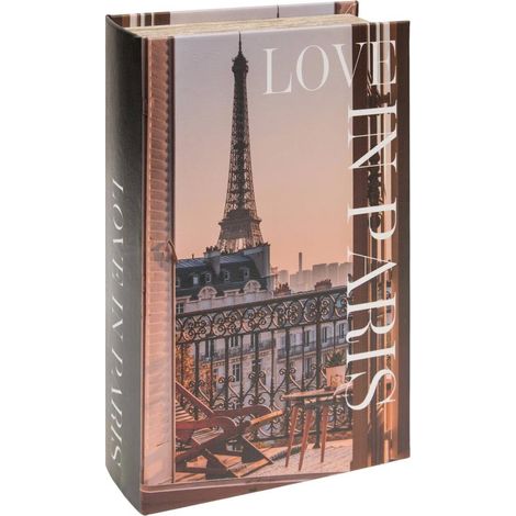 Boîte Déco Livre Paris "Josh" 27cm Multicolore (1/4)