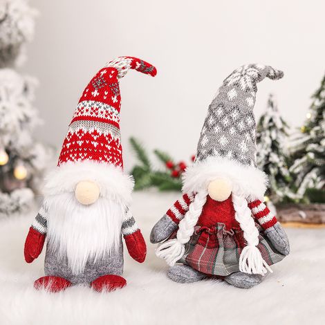 Babbo Natale svedese, simpatico elfo svedese, mini bambola natalizia svedese fatta a mano, gnomo scandinavo svedese, regali per bambini, famiglia e amici, Natale