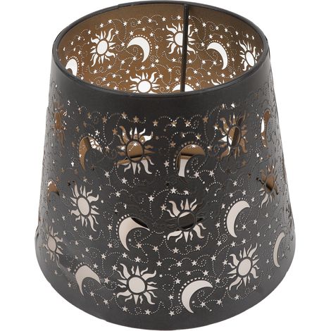 Abat-jour en fer ajouré à ombre E27 E26 clipsable pour lampe de table et lampadaire (1/5)