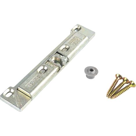 Loquet de balcon avec goupille, poteau mobile + 3 vis