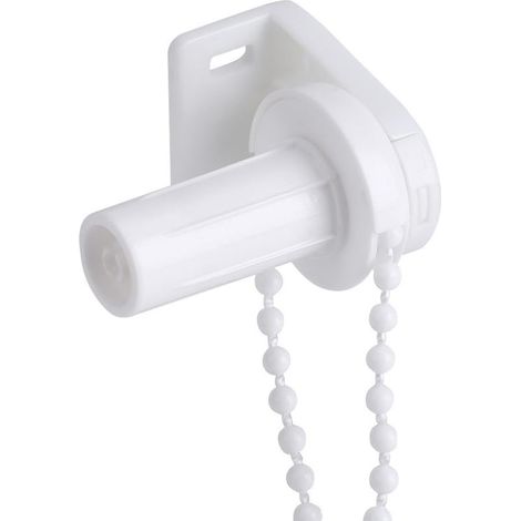 Sollbry Rollenadapter-Befestigungsset, Rollenkupplungs-Ersatzset, Kugelkettenrolle für Fenstergardinenabdeckungen, 17 mm (1/5)