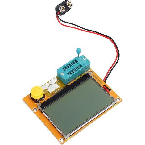 Transistor-, Dioden-, Trioden- und Kondensatortester mit Grafikdisplay und Komponentenmultimeter für die Elektronikreparatur in Eigenregie (1/5)