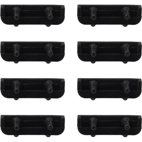 Lot de 16 butoirs en caoutchouc pour plateau de friteuse à air, pieds de rechange en silicone pour une meilleure durabilité (1/5)