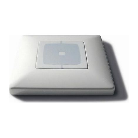 Nice – Plaque murale carré transparente 10 mm – Support émetteur pour automatismes – Installation sans travaux – Design discret et élégant