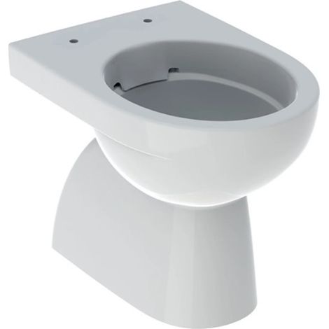 Cuvette au sol à chasse blanc brillant - Geberit Selnova - Senza coprivaso (1/4)