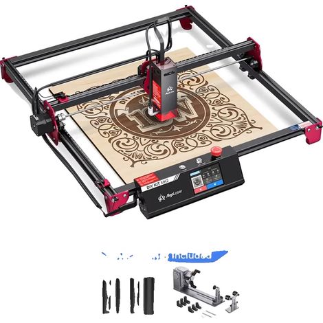 Découpeuse Laser CNC, Haute Vitesse, Écran Tactile, D, 10W (1/2)
