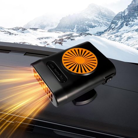 CCYKXA Car Heater, 12V 200W Car Heater, Portable Car Heater and Defroster with 2-in-1 Heating and Rapid Cooling Function for Car Defrosting (1/5)