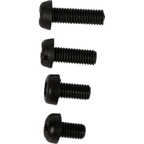100 vis d'espacement hexagonales en nylon M2 M3 M4, filetage mâle et femelle, écrou à tête ronde (1/5)