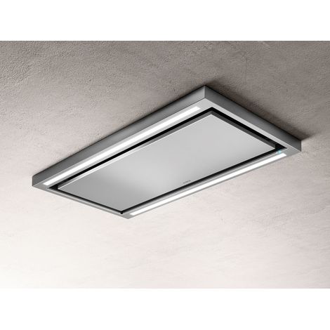Elica CLOUD SEVEN IX/F/90. Tipo di estrazione: Aspirante/Filtrante, Emissione acustica: 60 dB, Potenza di estrazione dell'aria della posizione Boost: 770 m³/h. Tipo: Integrato a soffit... - PRF0141953