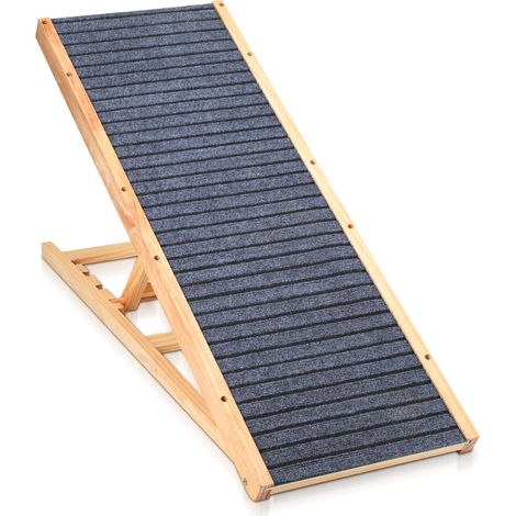 SWANEW Rampa di carico antiscivolo pieghevole per cani 120x 40 cm (1/5)